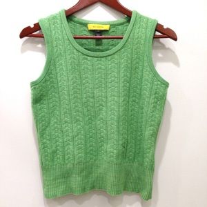 EUC St John Sport Yellow Label Sweater Vest